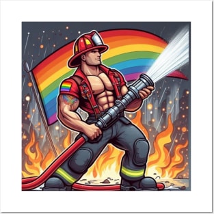 Fire fighter 3.0 Posters and Art